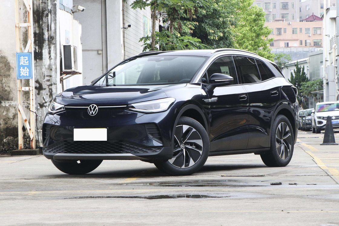 High Speed LHD VW Volkswagen EV Car SUV ID4 CROZZ PRO Pure+ With Sunroof